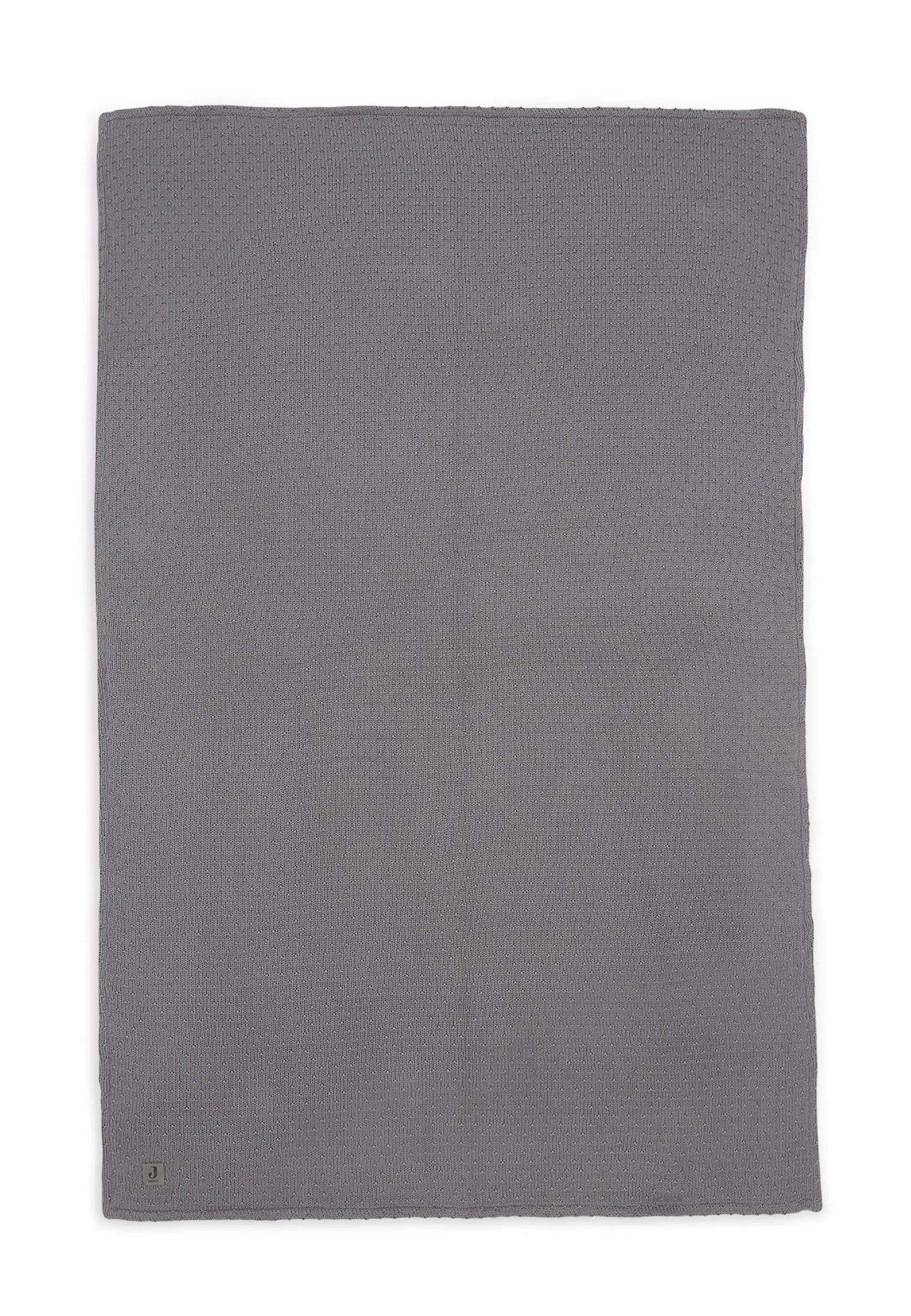 Strickdecke Teddy | Storm Grey | 75x100cm