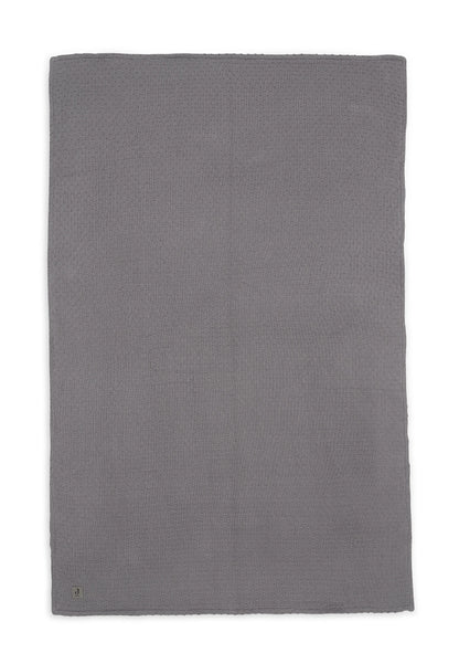 Strickdecke Teddy | Storm Grey | 75x100cm