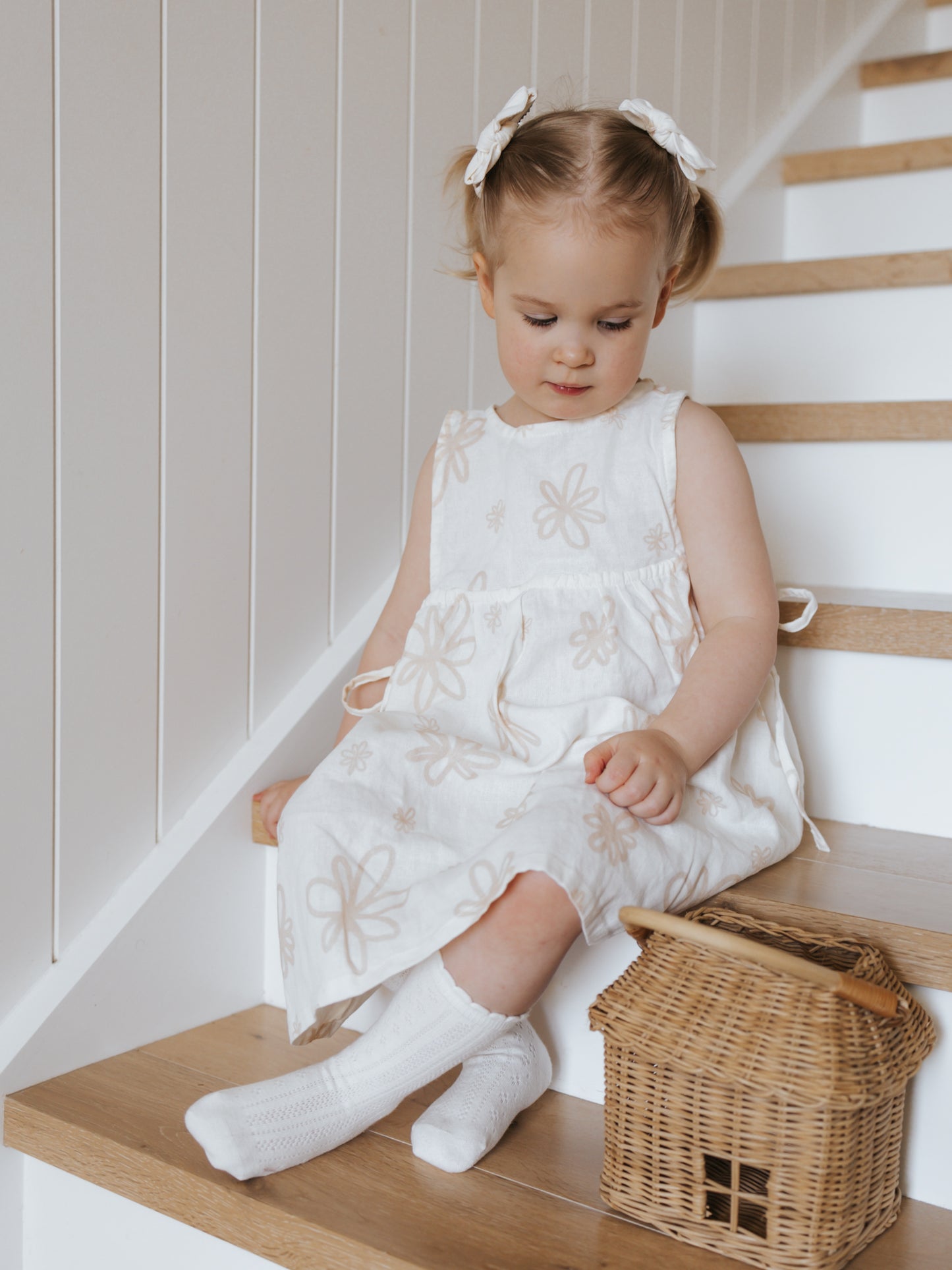 Sofia Linen Dress | Gia