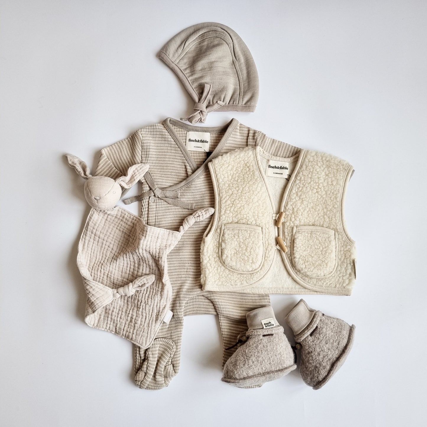 Merinowool Sherpa Vest | Milk