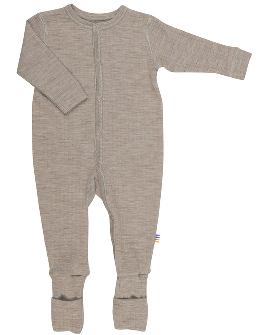 Merinowool Jumpsuit | Sesame Melange