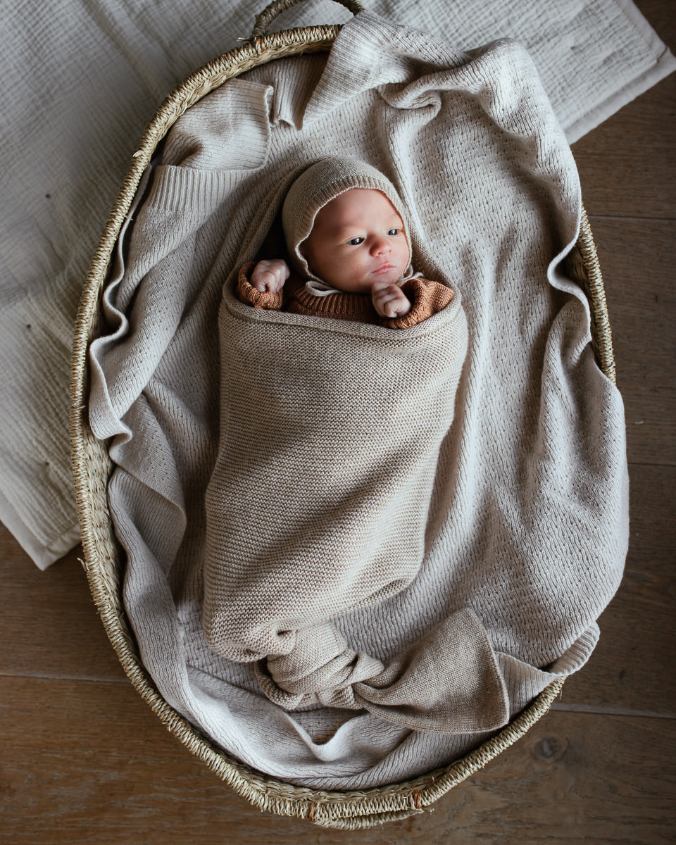 Merino wool cheap swaddle