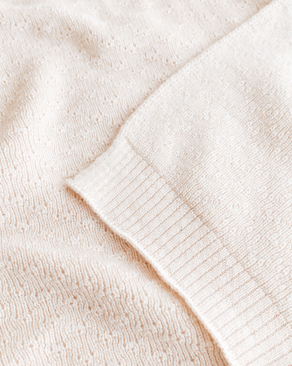 Merinowool Blanket 'Dora' | Cream