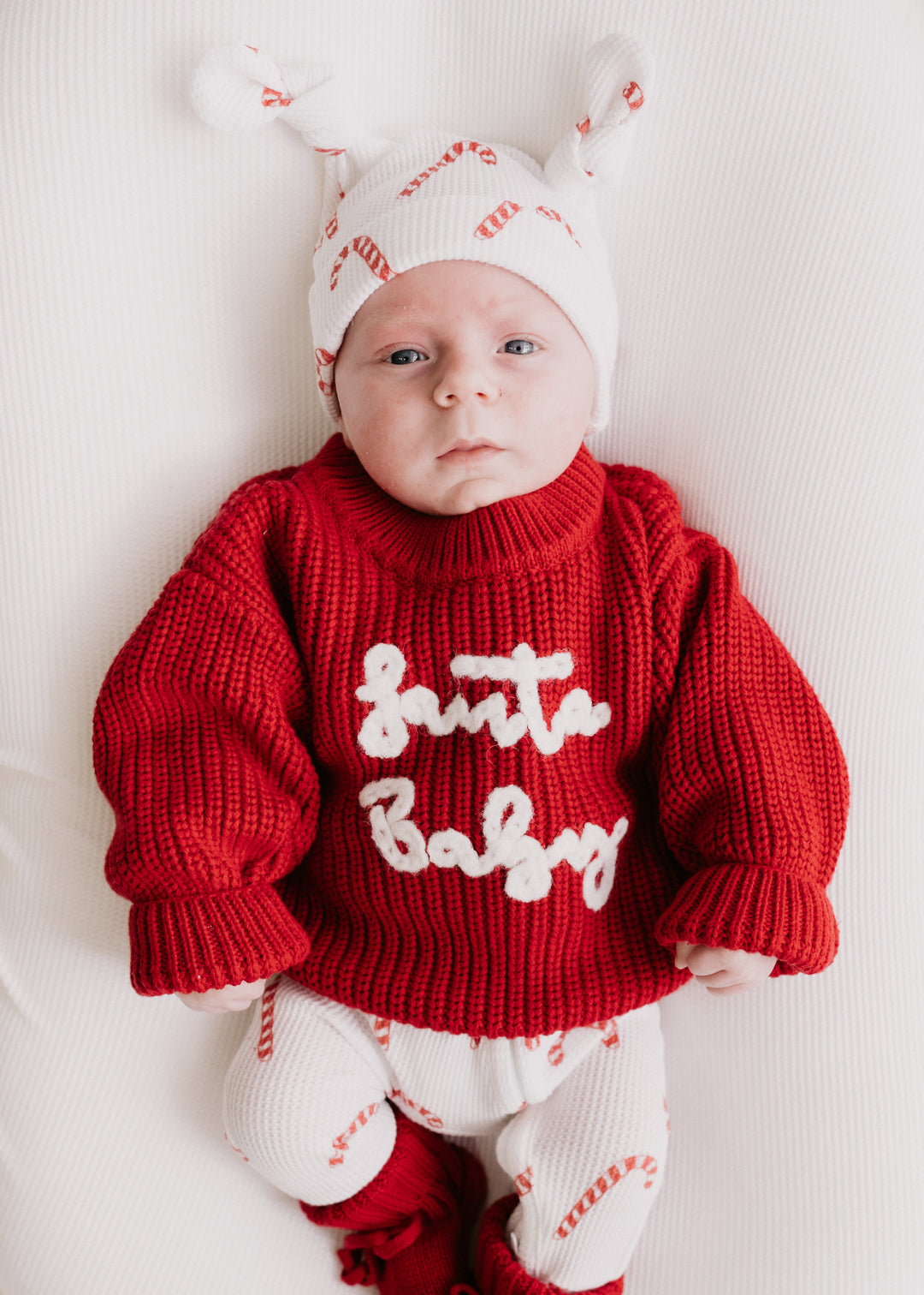 Chunky Knit Pullover | Santa Baby