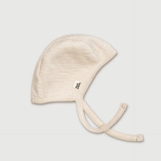 Merinowool Fleece Bonnet | Oat