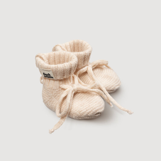 Merinowool Bamboo Knit Socks | Milk