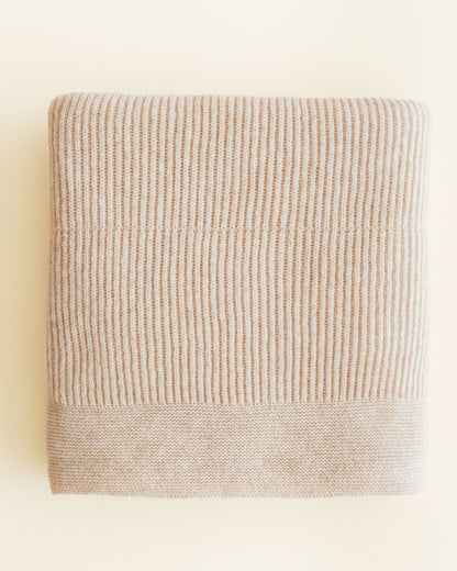 Merinowool Blanket 'Gaston' | Soft Beige