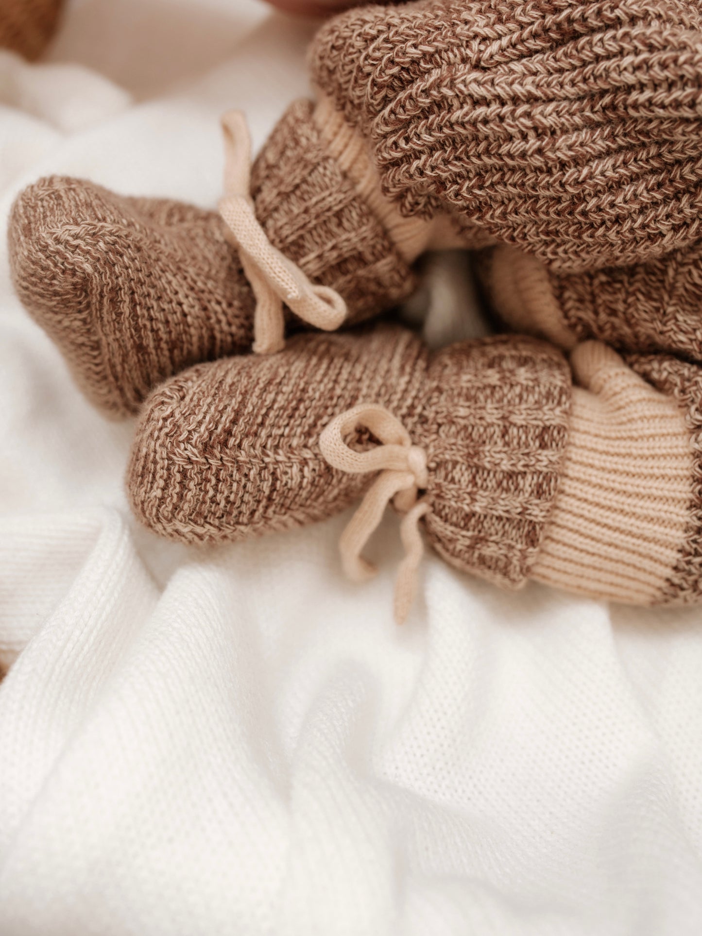 Knit Booties | Cedar