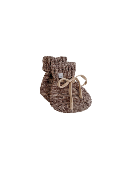 Knit Booties | Cedar