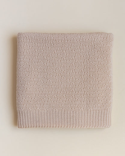 Merino wool blanket 'Dora' | sand