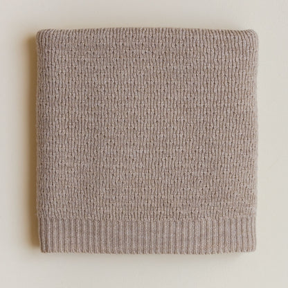 Merinowool Blanket 'Dora' | Sand